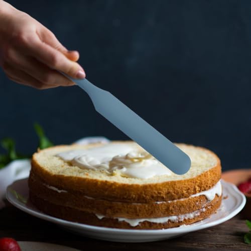 Silicone Jar Spatula, Non-Stick Heat Resistant Kitchen Thin Spatula, Sourdough - Image 4