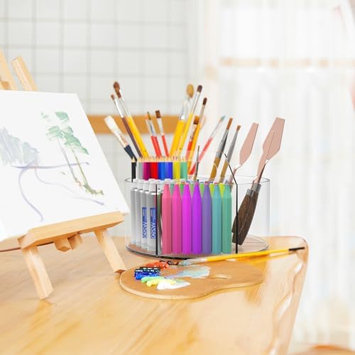 Absonic 250pcs Acrylic Pencil Holder Marker Organizer, Back to School - Image 6
