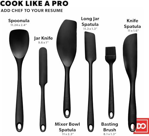 DI ORO Silicone Spatula Set - Image 3