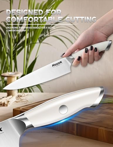 Huusk Knife Set with Block - Image 4