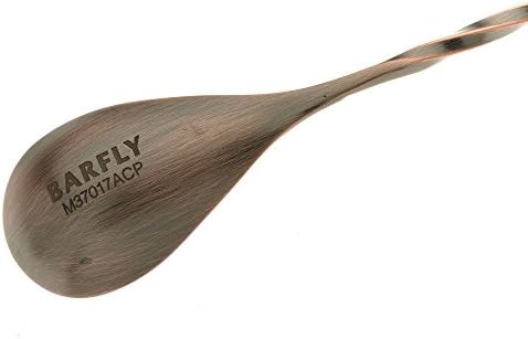 Barfly Bar Spoon, Fork End 19 5/8", Antique Copper - Image 5