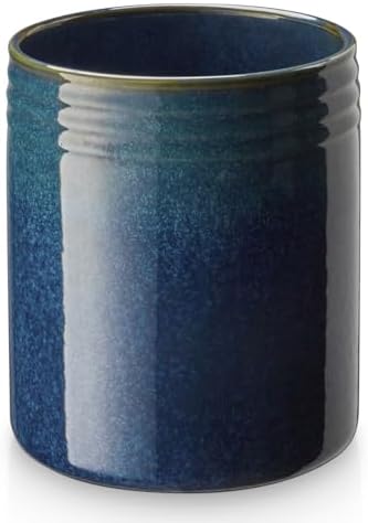 DOWAN 7.2" Kitchen Utensil Holder, Extra Large Farmhouse Utensil Holders by DOWAN