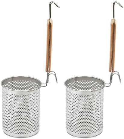 Stainless Steel Pasta Strainer by QYQRQF