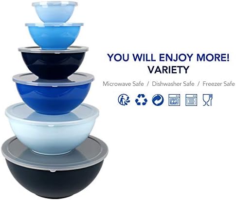 BoxedHome BPA Free Plastic Round Mixing Bowl - Image 3