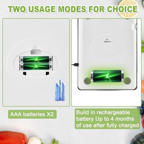 Digital Kitchen Scale, 33lb Food Scale Precisely Measures Grams and Ounces - Image 7