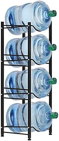 LIANTRAL Water Cooler Jug Rack, 4-Tier Heavy Duty Water Bottle Holder Storage by LIANTRAL
