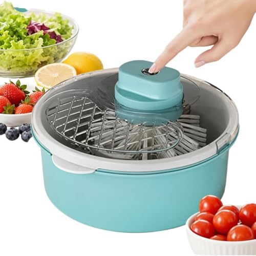 Fruit Cleaner Spinner Portable Berry Produce Rinse Bowl Lettuce Spinner by Unknown