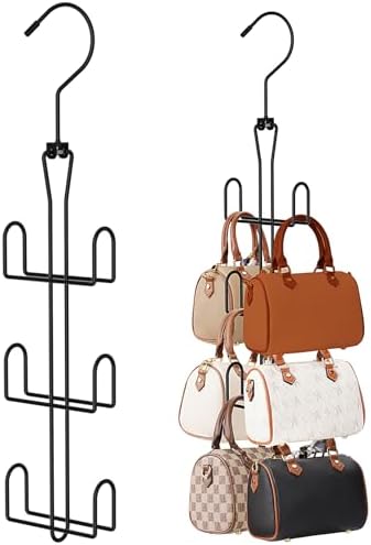 Purse Hanger 2 Pack, Purse Organizer by Uilmart