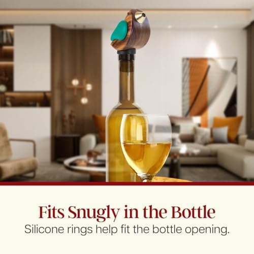 Songbird Specialties Singing Bird Wine Bottle Pourer - Image 4
