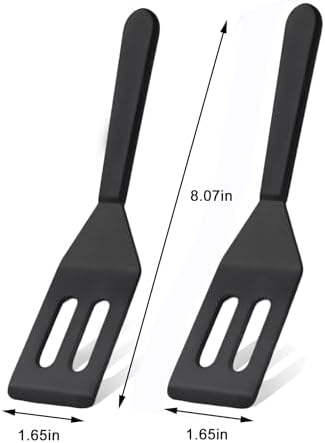 Small Silicone Spatulas 2-Pack, Heat-Resistant Mini Spatula - Image 2