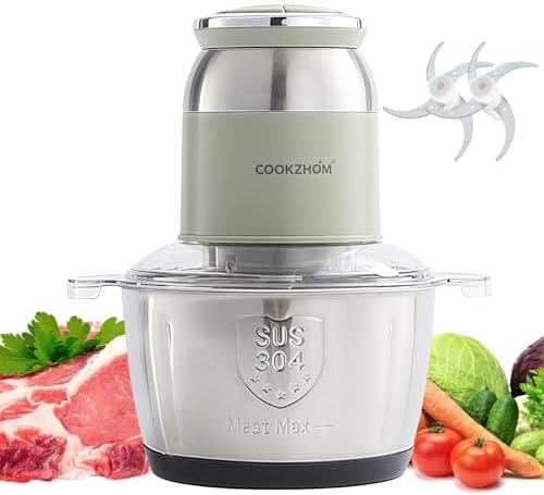 Green Food Processor, 500W Electric Meat Grinder by Unknown