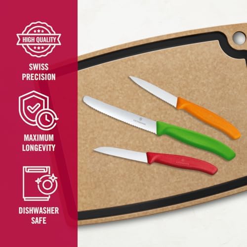 Victorinox Swiss Classic Multicolored 3-Piece Paring Knife Set - Image 6