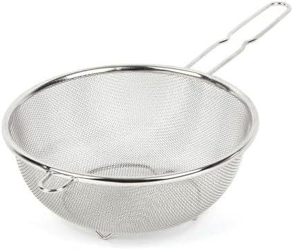 8″ Stainless Steel Fine Mesh Strainer by SISEM
