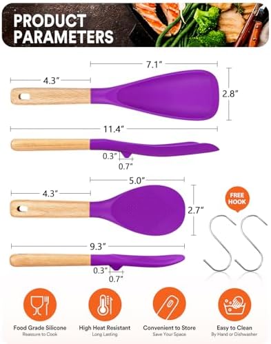 Badiano Cooking Spoon and Rice Scooper - Image 2
