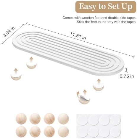 2-Pack Large Size Water Absorbing Stone Sink Caddy & Coaster - Image 6