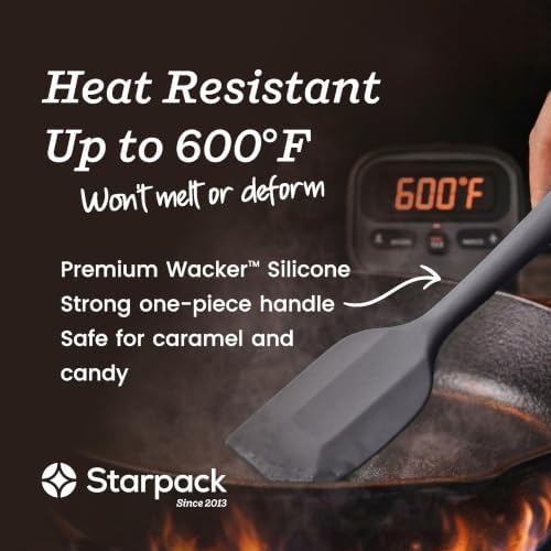 Starpack 'Scrape and Stir' Silicone Rubber Spatula Set - Image 4