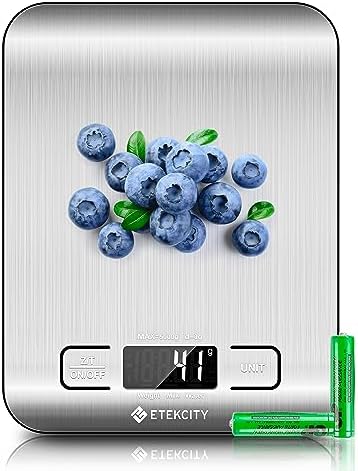 Etekcity Food Kitchen Scale, Digital Grams and Ounces by Etekcity
