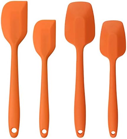 Silicone Spatulas Set, Rubber Spoon Spatula Heat Resistant Spoonula One Piece by MOACC