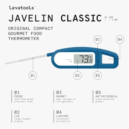 Lavatools Javelin® Ultra-Fast 3-Second Digital Instant Read Meat Thermometer - Image 4