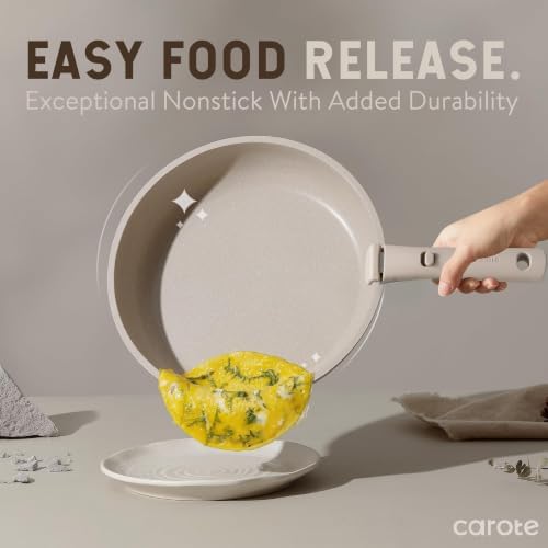 CAROTE 19pcs Pots and Pans Set Non Stick, Detachable Handle Cookware Sets - Image 3