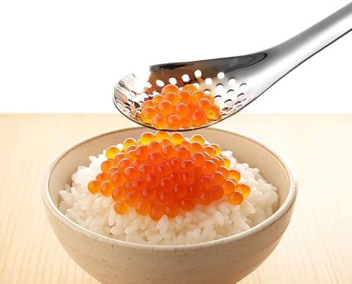2-Pack Stainless Steel Caviar Spoons, Fine Mesh Molecular Gastronomy Spoon - Image 3