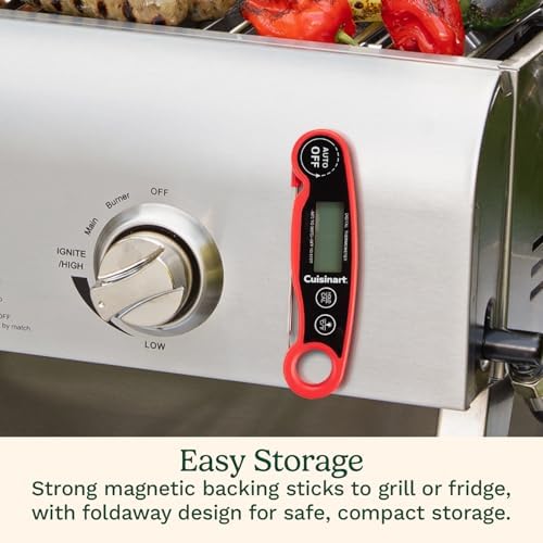 Cuisinart LCD Digital Instant Read Thermometer, Water Resistant Meat Thermometer - Image 5