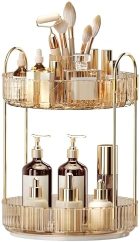 360 Rotating Makeup Organizer by Oifecsie