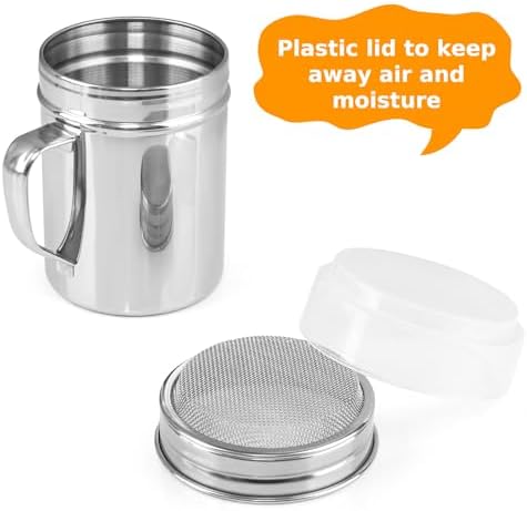 Accmor Powdered Sugar Shaker Duster, Cinnamon Shaker Flour Duster Sifter - Image 2