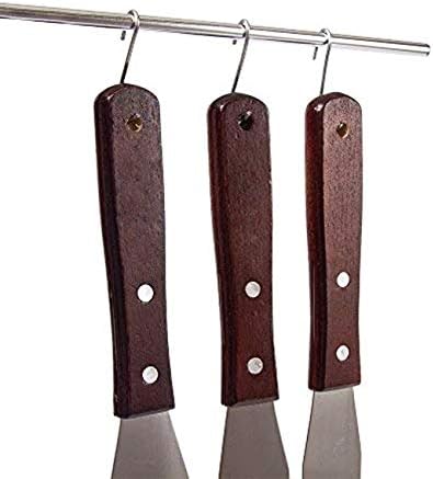 4PCS Straight Cake Icing Spatula Set 4” 6” 8” 10”with Wooden Handle - Image 5
