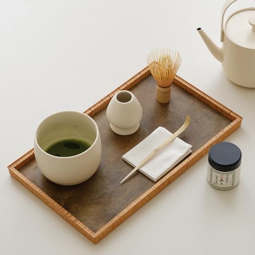 Matcha Whisk Set, Ceramic Matcha Bowl & Whisk Holder, Bamboo Accessory - Image 4