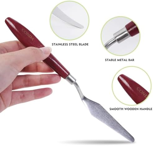 CONDA 5 Pcs Palette Knife Painting - Image 5