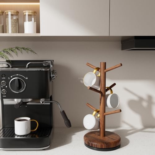 Dorhors Mug Holder Tree, Coffee Cup Holder, Mug Rack Stand Hook, Bar Organizer - Image 2
