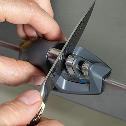 KitchenIQ 50825 | Diamond Deluxe Edge Grip 2-Stage Knife Sharpener | Black | - Image 5