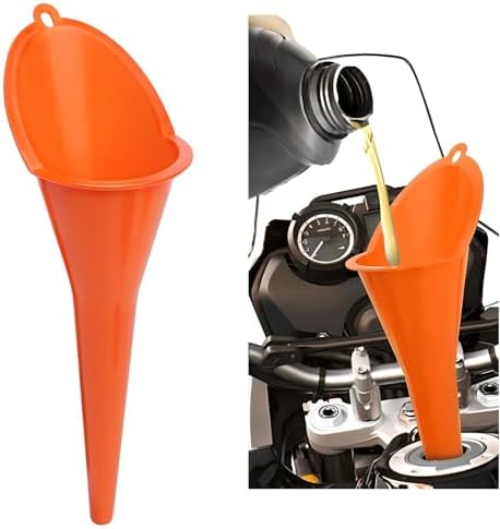 Long-Neck Oil Funnel for Automotive – Multi-Function Plastic Funnel for Oil by Cartisen