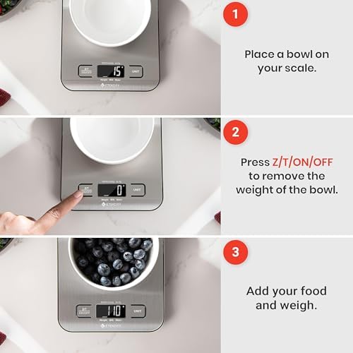 Etekcity Food Kitchen Scale, Digital Grams and Ounces - Image 6