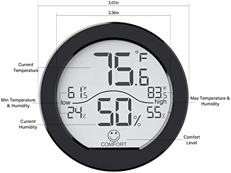 Indoor Digital Hygrometer Thermometer - Image 5