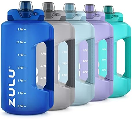 ZULU Goals 64oz BPA-Free Plastic Water Bottle by Zulu