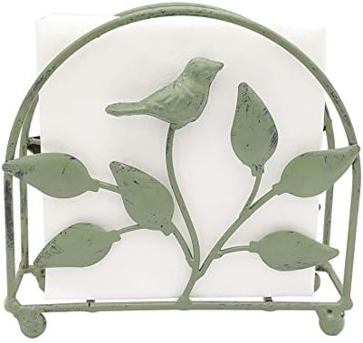 Cast Iron Bird & Tree Classic Napkin Holder/Tabletop Freestanding Tissue - Image 4