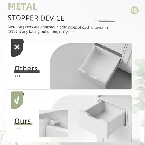 Shintenchi Bathroom Floor Storage Cabinet - Image 4