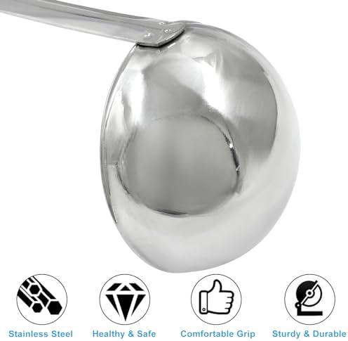 Piutouyar 3 Pcs 4 oz Soup Ladle Set - Image 3