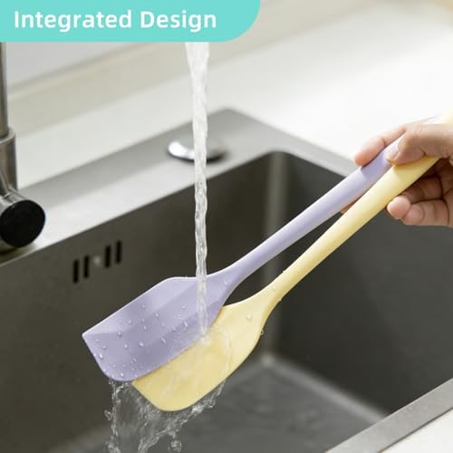 4 Pcs Silicone Spatula Set, Small Rubber Spatulas Silicone Heat Resistant - Image 7