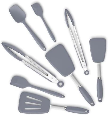 5-Piece Silicone Spatulas Set by ALLWIN-HOUSEWARE