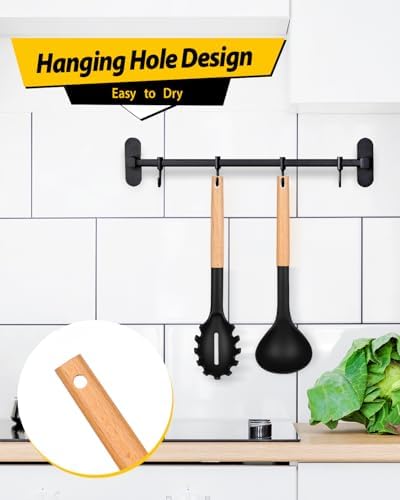 BUNDLEPRO Silicone Soup Ladle and Pasta Spoon Set - Image 6