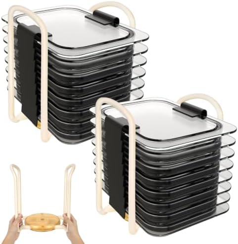 2 Pack Adjustable Lids Organizer by Smartstoragesimplelife
