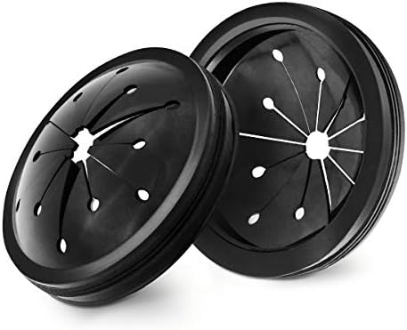 2 PCS Garbage Disposal Splash Guard Sink Baffle, Food Waste Disposer Accessories by CLEESINK