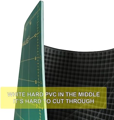 NEWBRAUG 36'' × 48'' Large Self Healing Cutting Double Sided 5-Ply Mat - Image 3