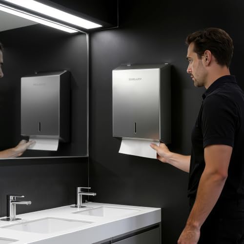 Gorlary Commercial Paper Towel Dispenser Wall Mount - Image 7