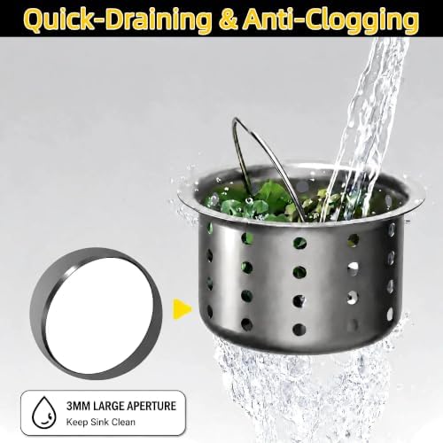 Updated Sink Strainer Basket Only, 3-inch Basket - Image 4