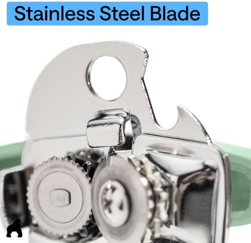 GORILLA GRIP Upgraded Model Stainless Steel Manual Can Opener - Image 6