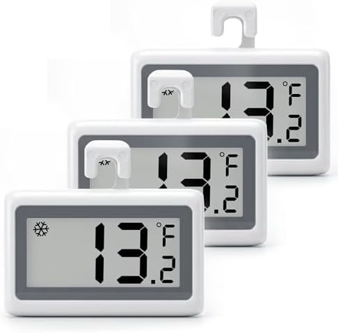 Digital Refrigerator Thermometer, Temperature Monitor by Unknown